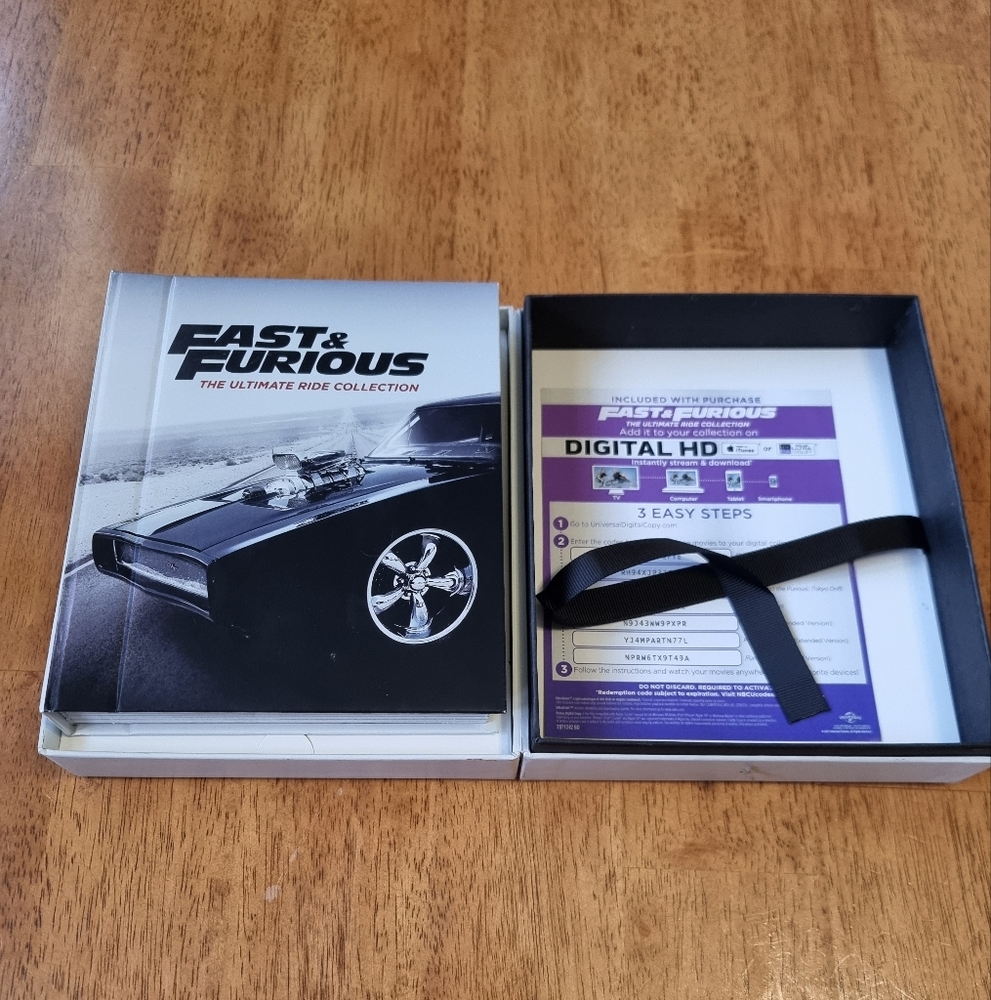 Fast & Furious The Ultimate Ride Collection 8 Disc Boxed Set DVD - Picture 3 of 16